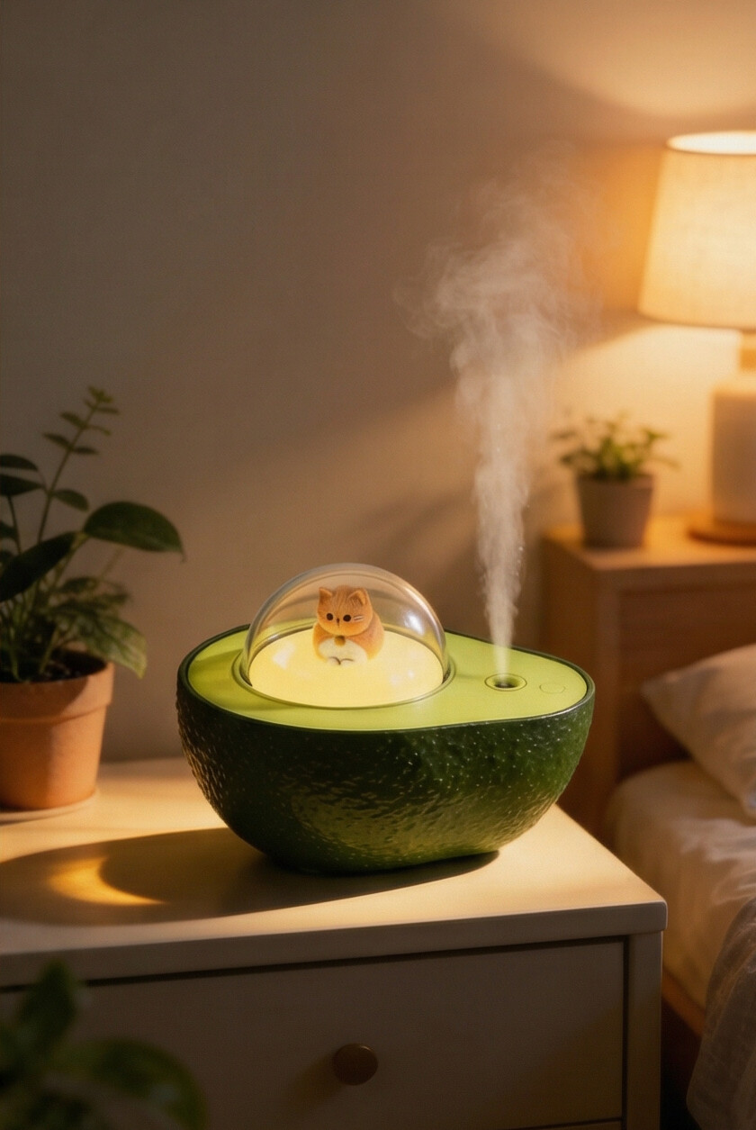 Humidificador Aguacate Inalámbrico