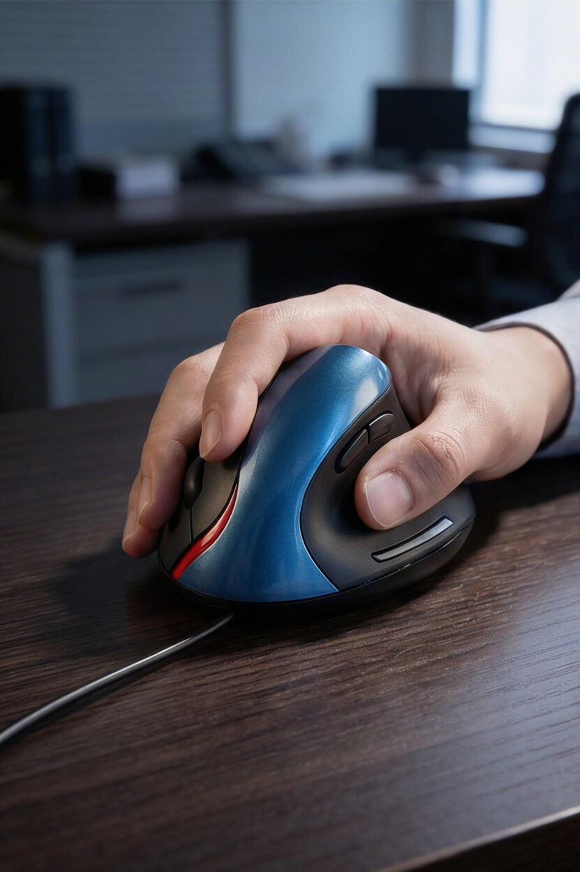 Mouse Ergonómico Vertical Inalámbrico