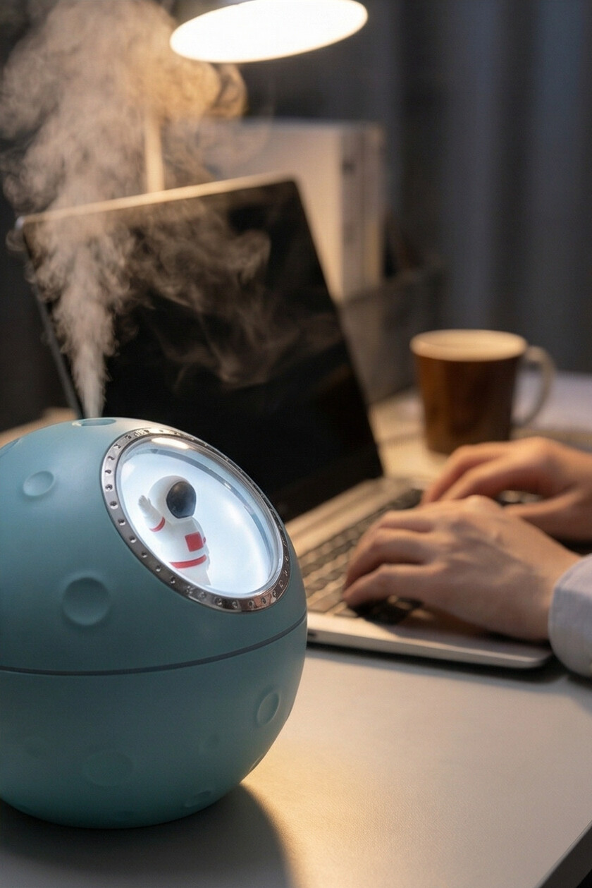 Humidificador Luna Astronauta