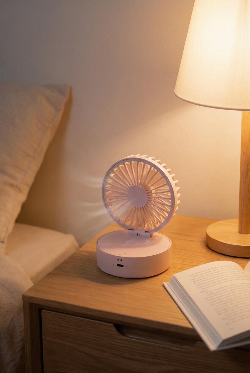 Humidificador inalámbrico con ventilador