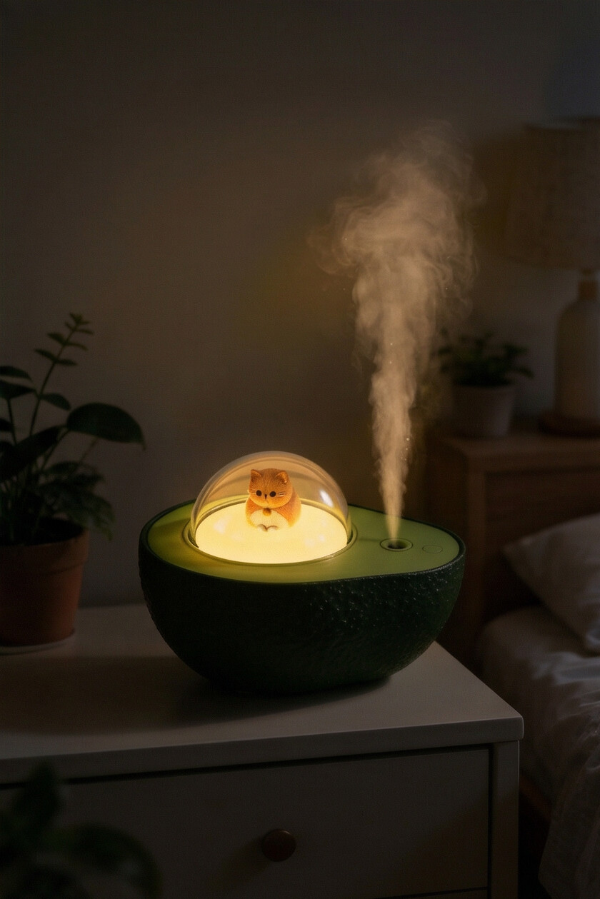 Humidificador Aguacate Inalámbrico