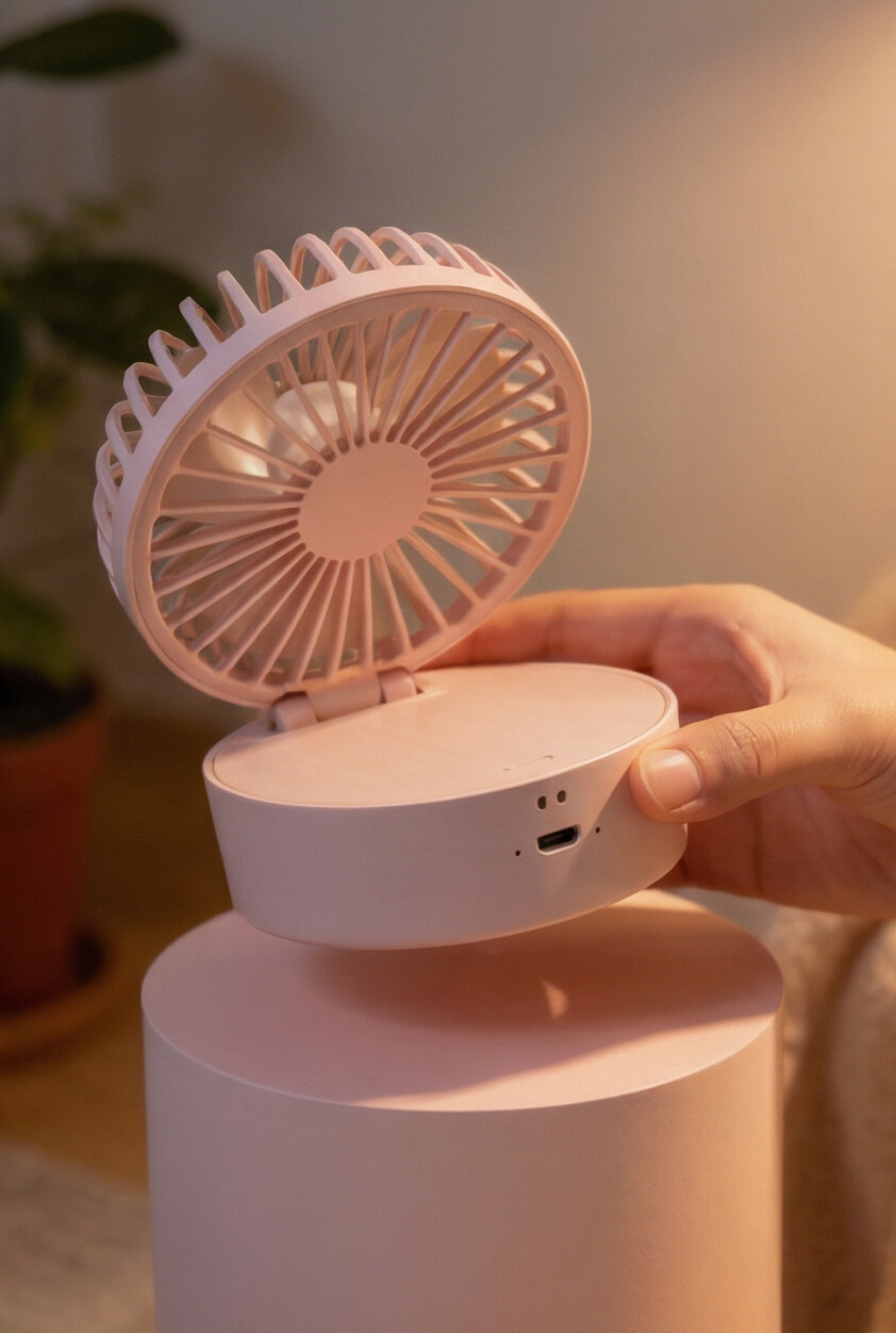 Humidificador inalámbrico con ventilador
