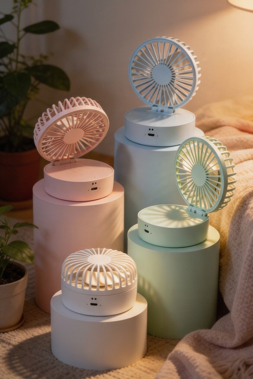 Humidificador inalámbrico con ventilador
