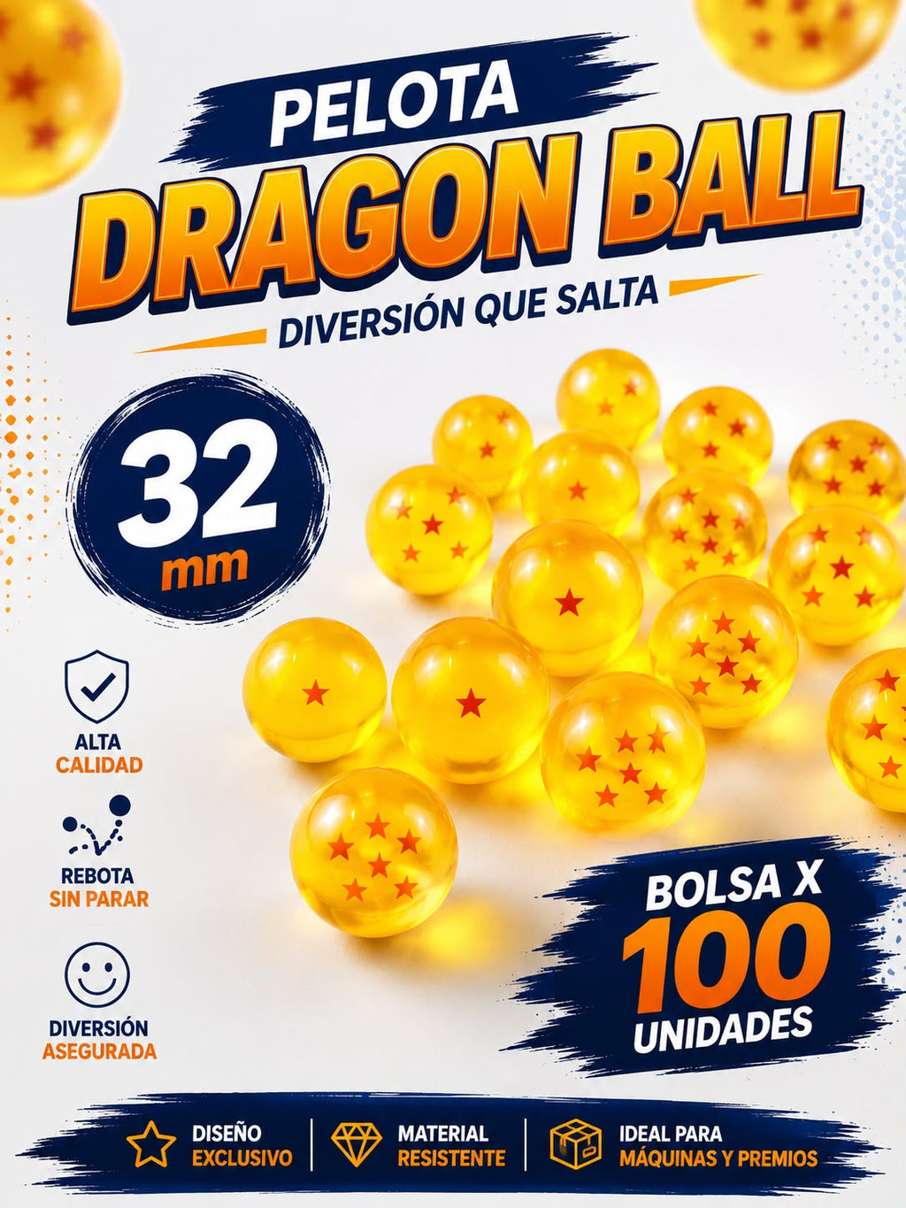 Pelota loca saltarina Dragon Ball