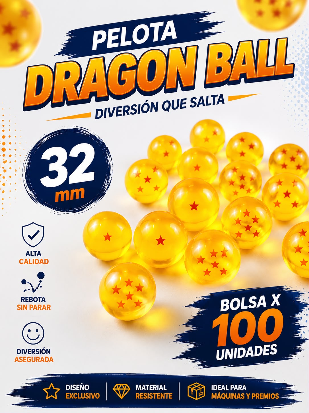 Pelota loca saltarina Dragon Ball